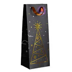 TORRE - Bolsa de Regalo Navidad Botella VILLAGE