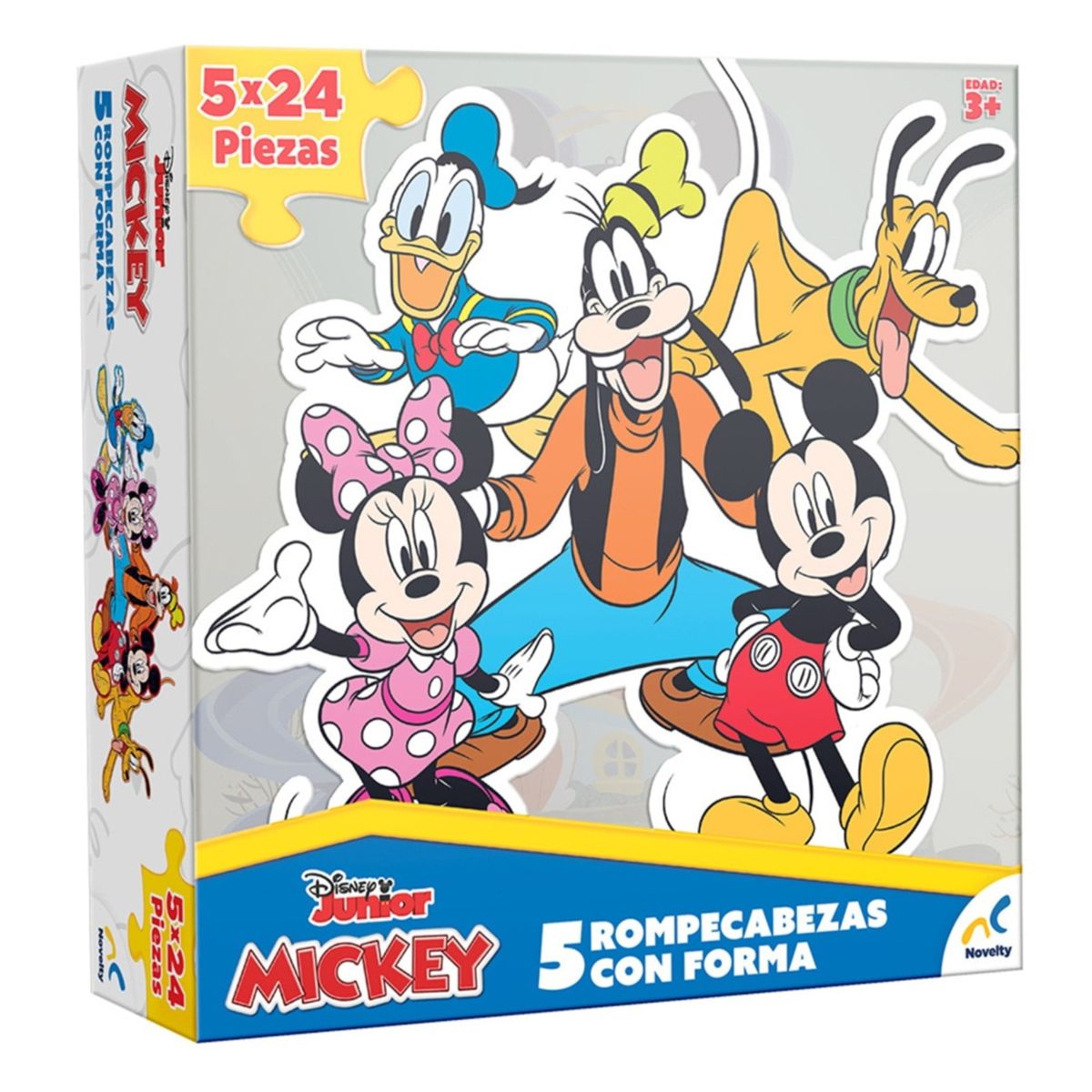 DISNEY - Pack 5 Rompecabezas De 24 Piezas Disney