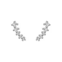 LUX JOYAS - Aros Plata 925 Brillitos X5