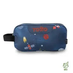 TOTTO - Estuche Escolar Multiuso Cartuchera Escuadra 4LU