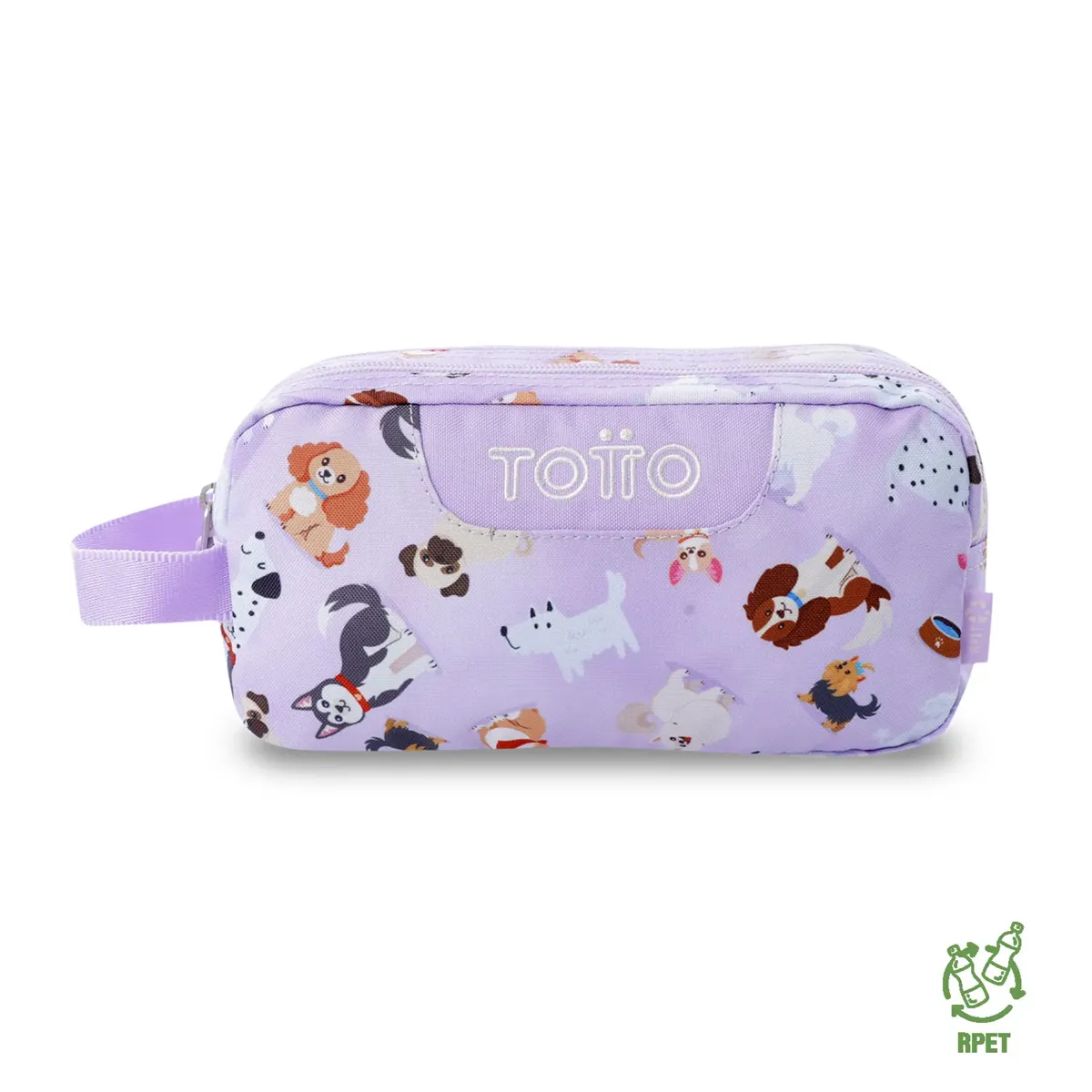 TOTTO - Estuche Escolar Multiuso Cartuchera Escuadra Totto 0IF