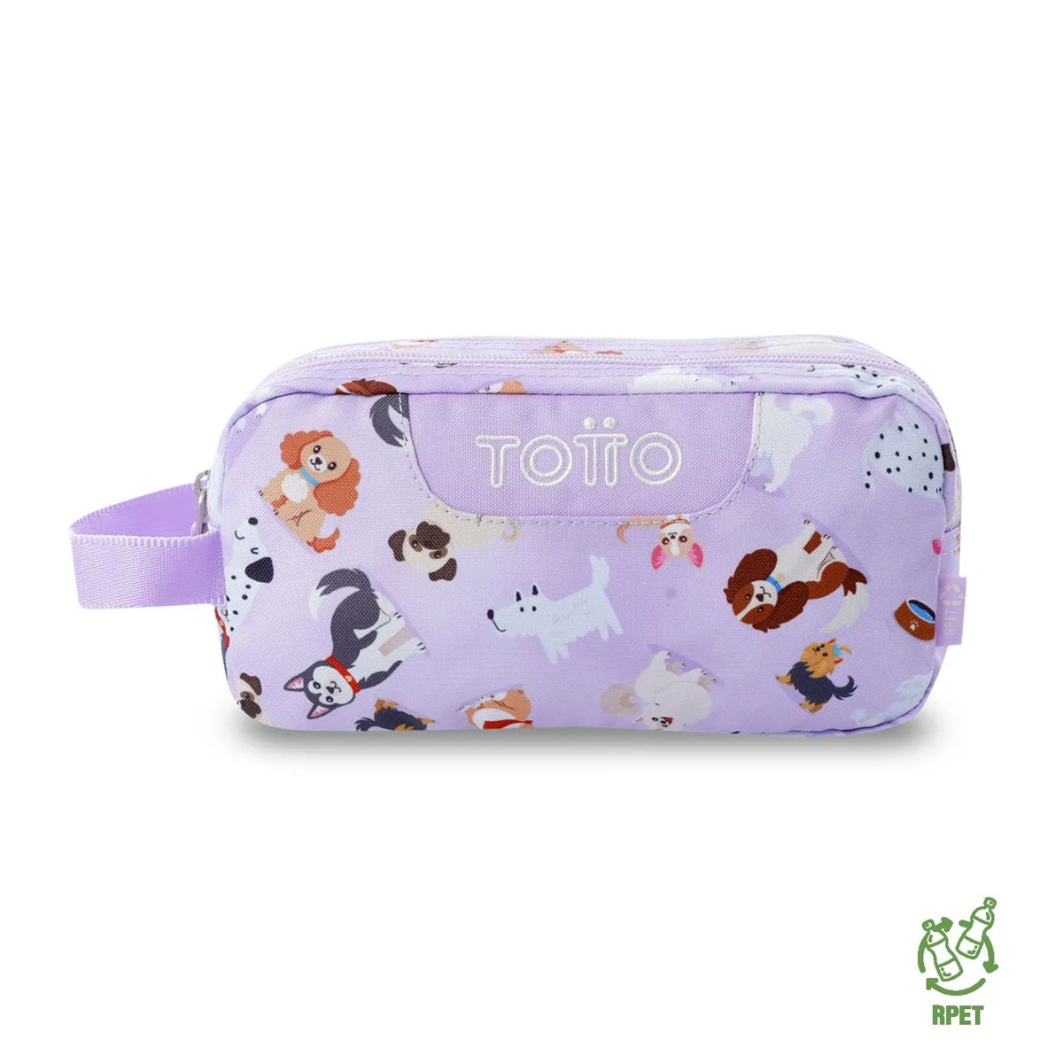 TOTTO - Estuche Escolar Multiuso Cartuchera Escuadra Totto 0IF
