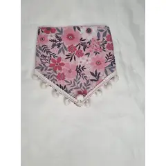 EL MUNDO DE EMMA - Bandana mascota rosa pompones talla XXS