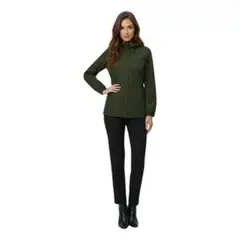 LOOK SHOP - Corta Viento Mujer Parka Liviana Premium Chaqueta Gorro Impe H2