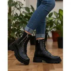 SNOOPY - Botin para Dama con Plataforma M471