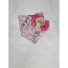 EL MUNDO DE EMMA - Bandana mascota fondo marino talla XXS
