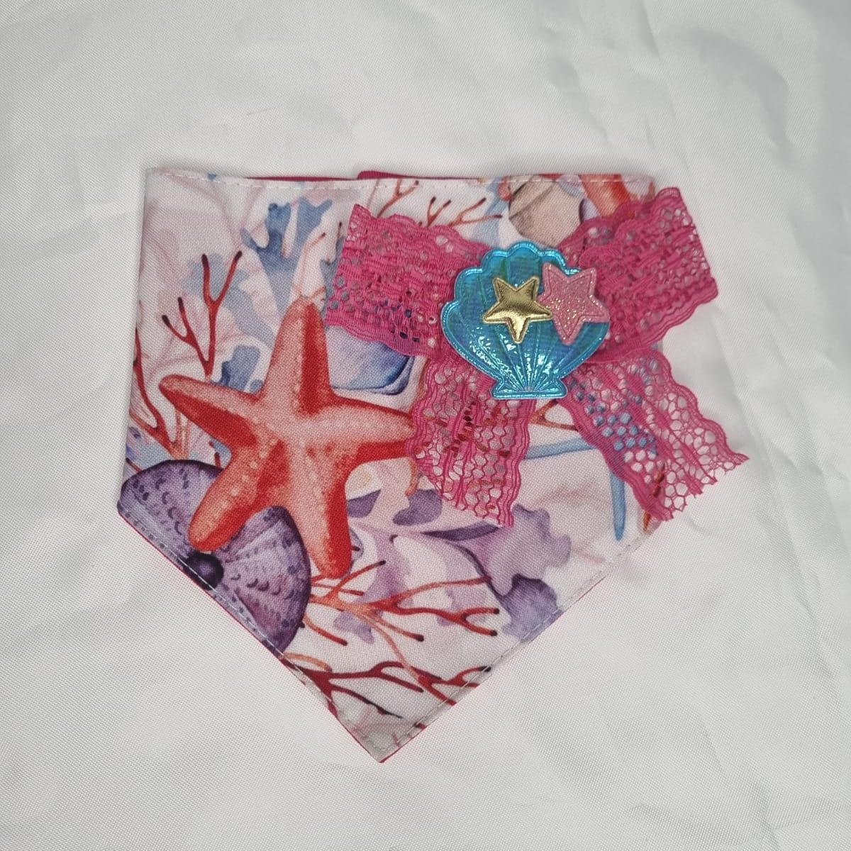 EL MUNDO DE EMMA - Bandana mascota fondo marino talla M