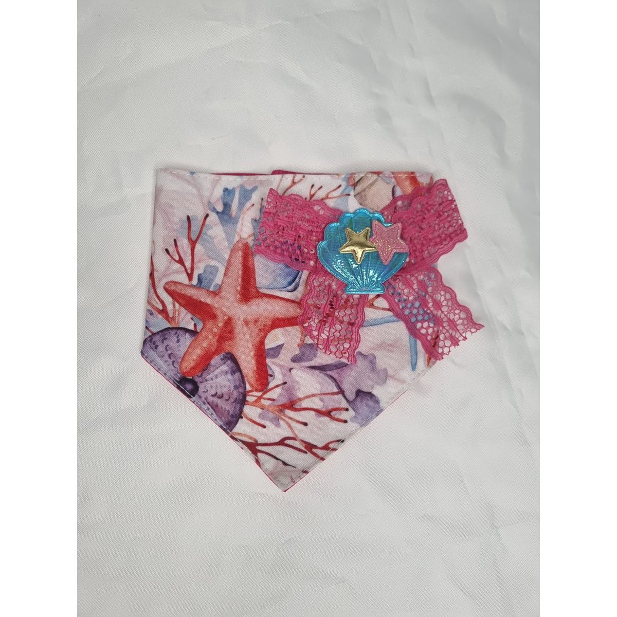 EL MUNDO DE EMMA - Bandana mascota fondo marino talla M