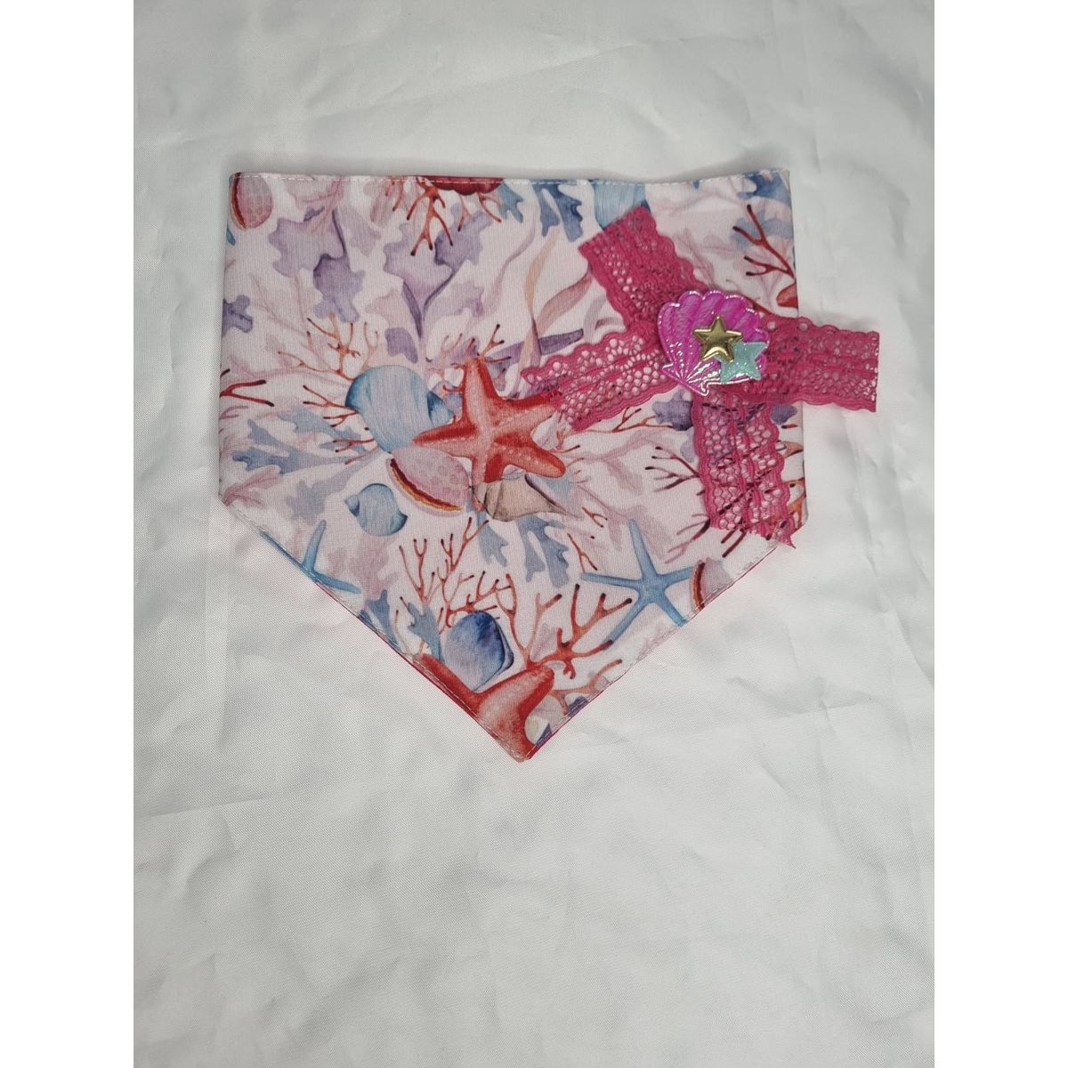 EL MUNDO DE EMMA - Bandana mascota fondo marino talla L