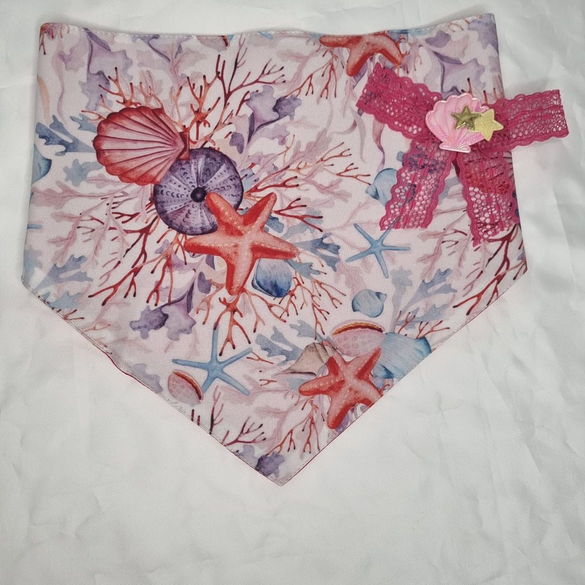 EL MUNDO DE EMMA - Bandana mascota fondo marino talla XXXL