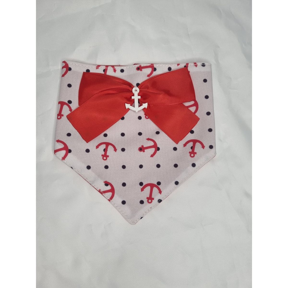 EL MUNDO DE EMMA - Bandana mascota anclas talla S