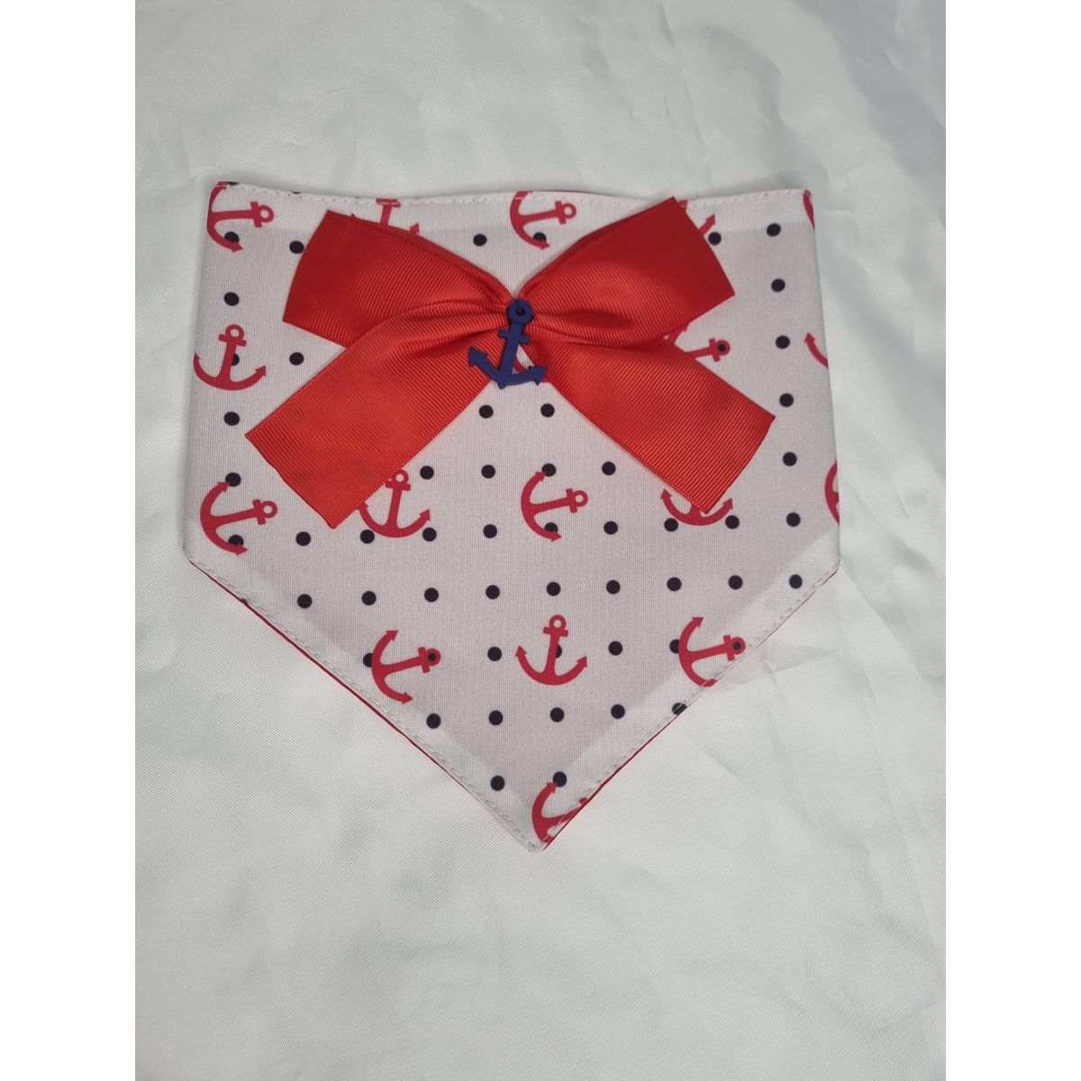 EL MUNDO DE EMMA - Bandana mascota anclas talla M