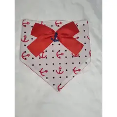 EL MUNDO DE EMMA - Bandana mascota anclas talla M