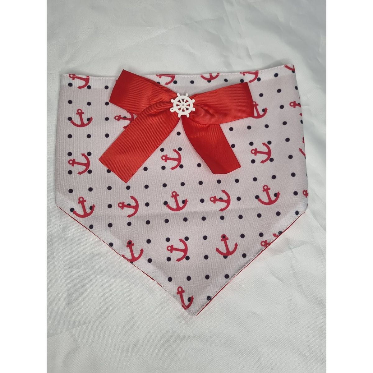 EL MUNDO DE EMMA - Bandana mascota anclas talla XL