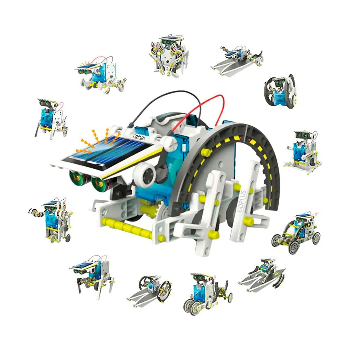 ESHOPANGIE - Robot Solar 13 En 1 Educativo Stem Robotica Didactico Niños