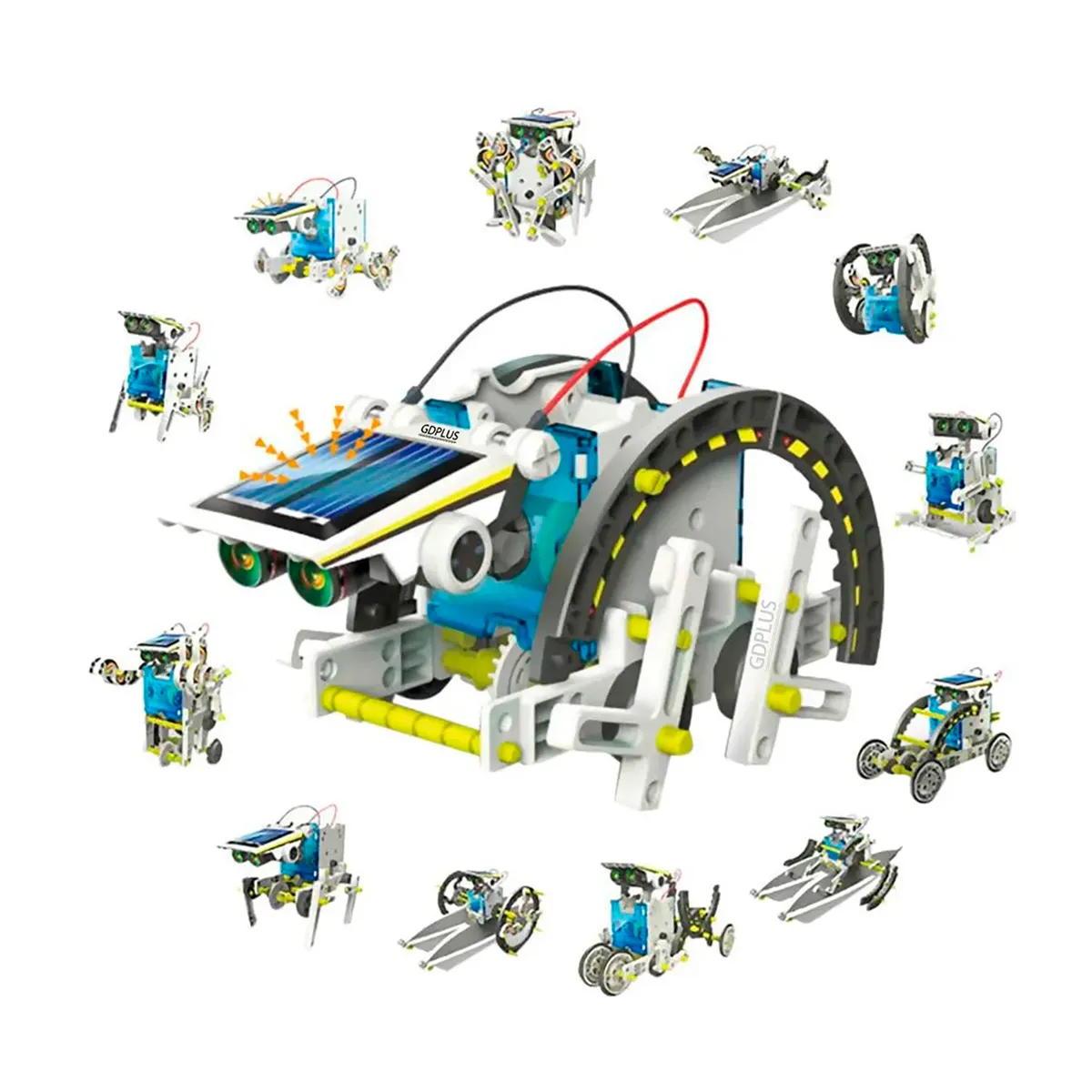 ESHOPANGIE - Robot Solar 13 En 1 Educativo Stem Robotica Didactico Niños