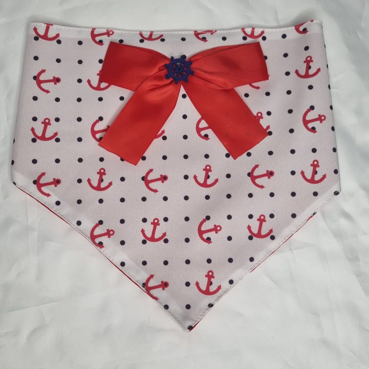 EL MUNDO DE EMMA - Bandana mascota anclas talla XXL