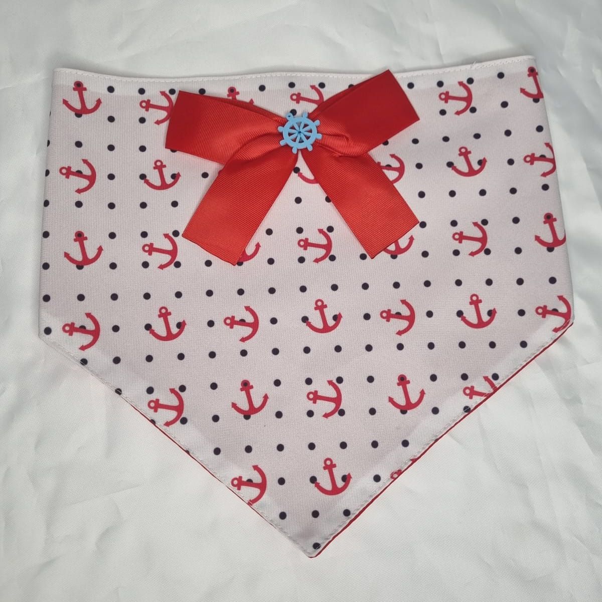 EL MUNDO DE EMMA - Bandana mascota anclas talla XXXL