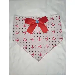 EL MUNDO DE EMMA - Bandana mascota anclas talla XXXL