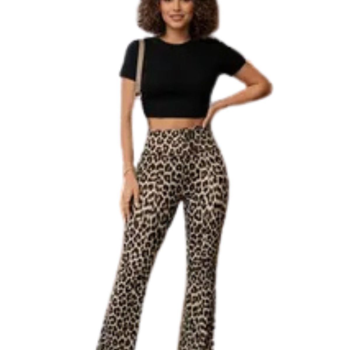 LOOK SHOP - Calza Pata Elefante. Pantalón Fashion. Colores. Diseños 023