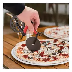 GENERICO - Cortador de Pizza con forma de Bicicleta
