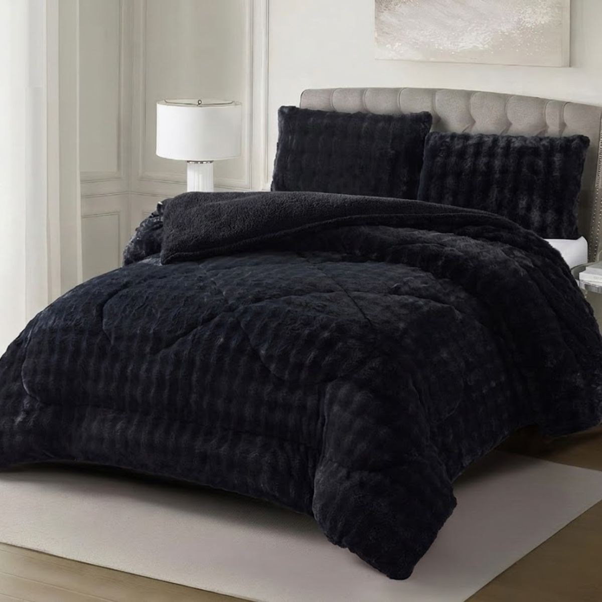 GENERICO - PLUMON CON CHIPORRO KING SUAVE P13L DE CONEJO SUAVE UNICOLOR TFI