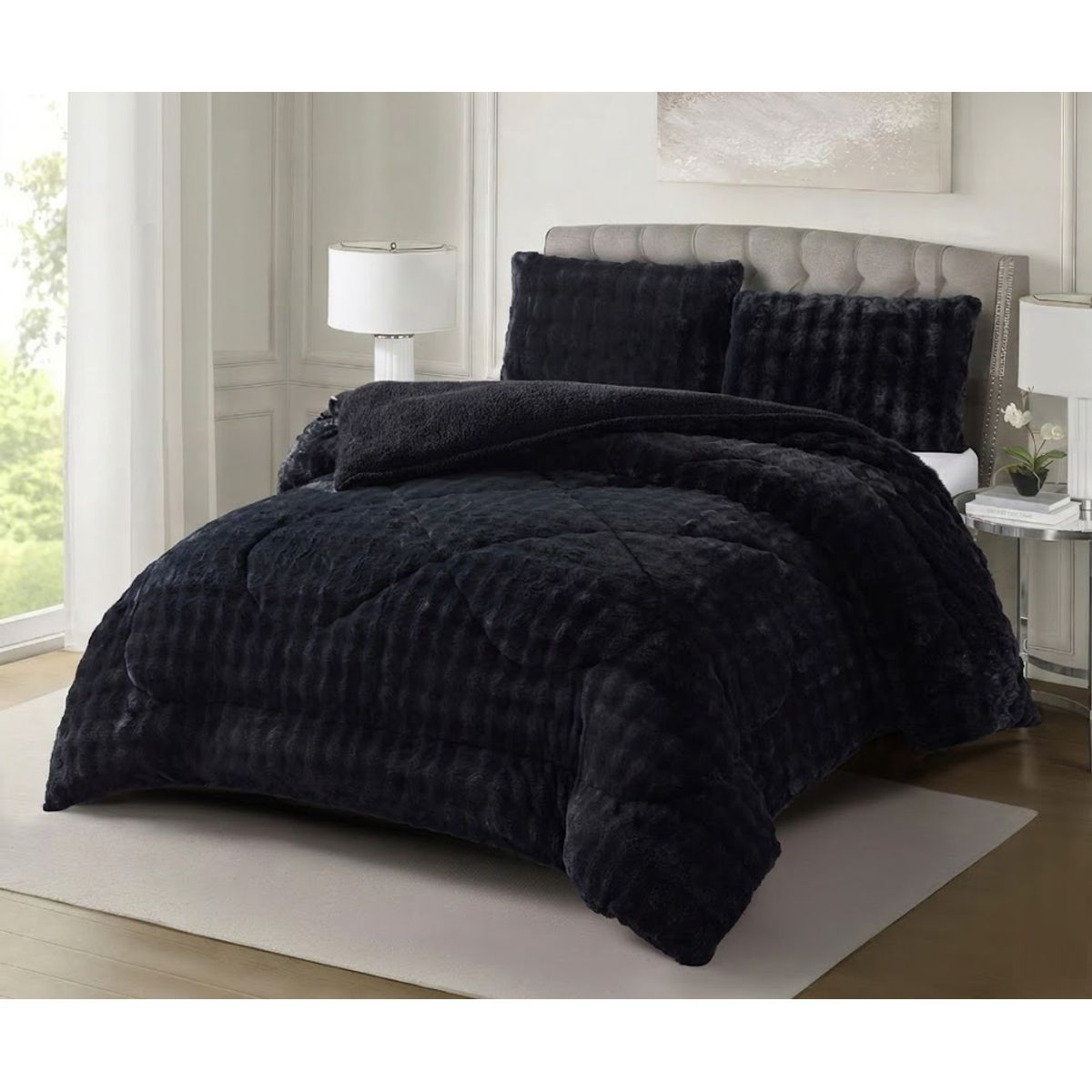 GENERICO - PLUMON CON CHIPORRO KING SUAVE P13L DE CONEJO SUAVE UNICOLOR TFI