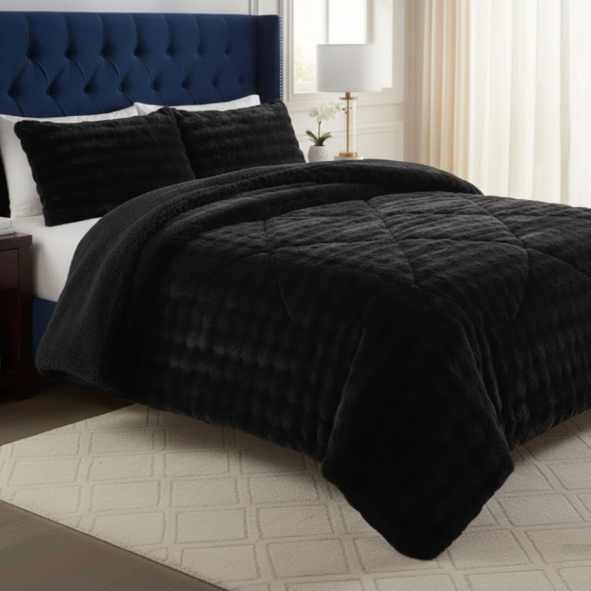 GENERICO - PLUMON CON CHIPORRO KING SUAVE P13L DE CONEJO SUAVE UNICOLOR TFI