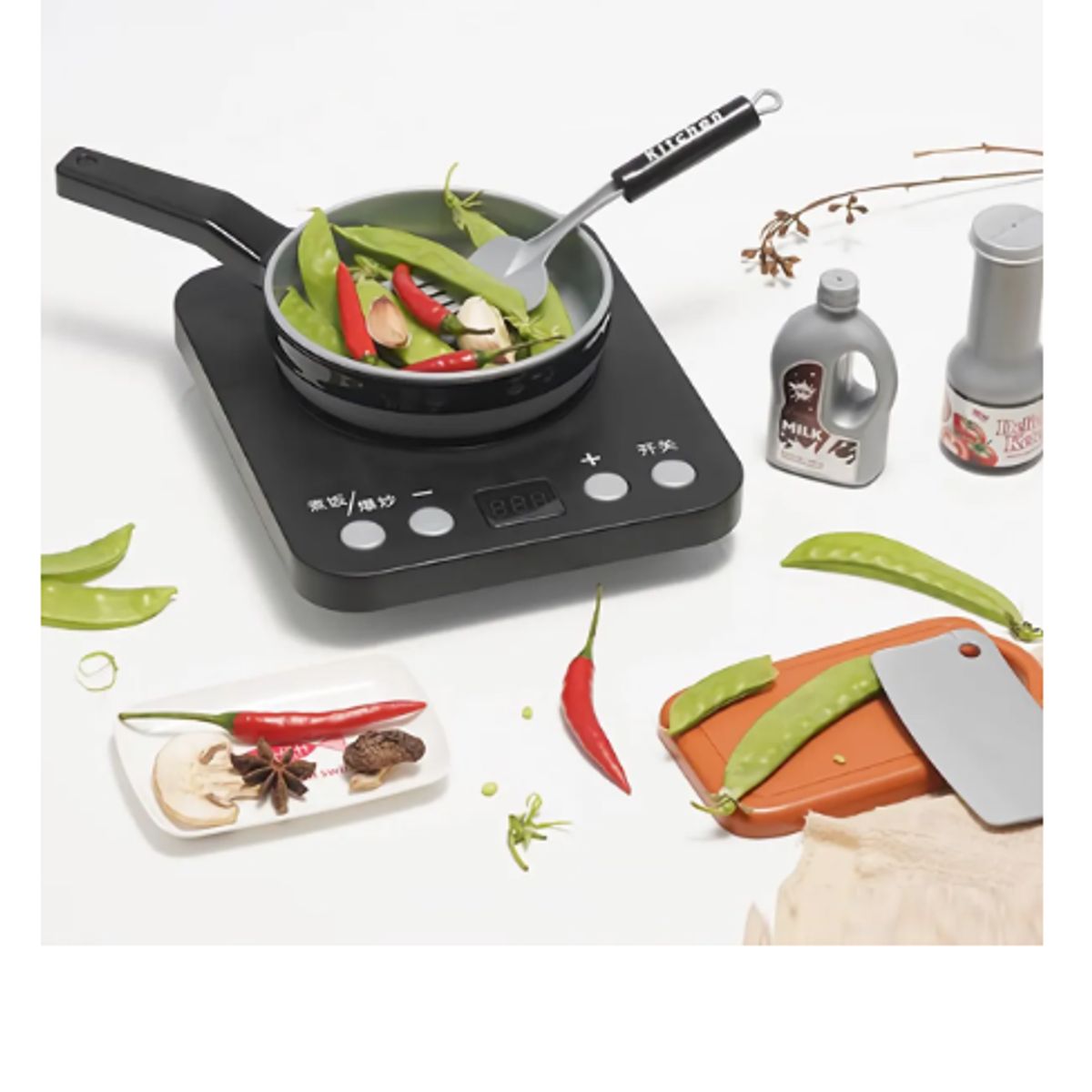 GENERICO - Set De Cocina De Juguete 36pcs Niños Juego De Mini Chef