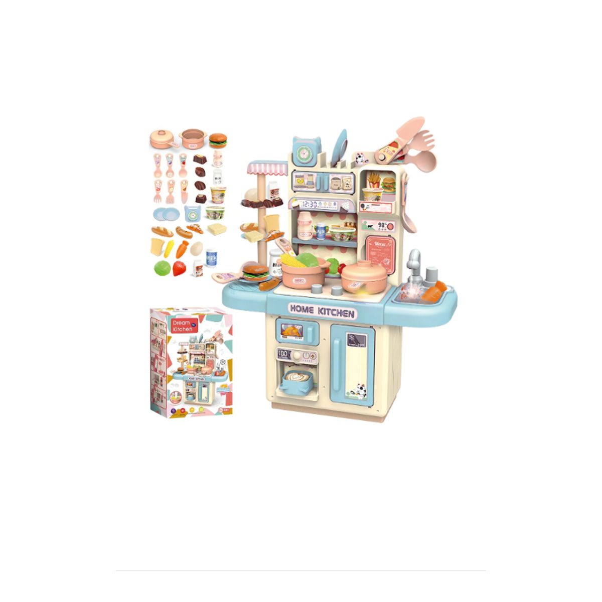 GENERICO - Cocina De Juguete Kitchen 32pcs Juego De Niñas Niños