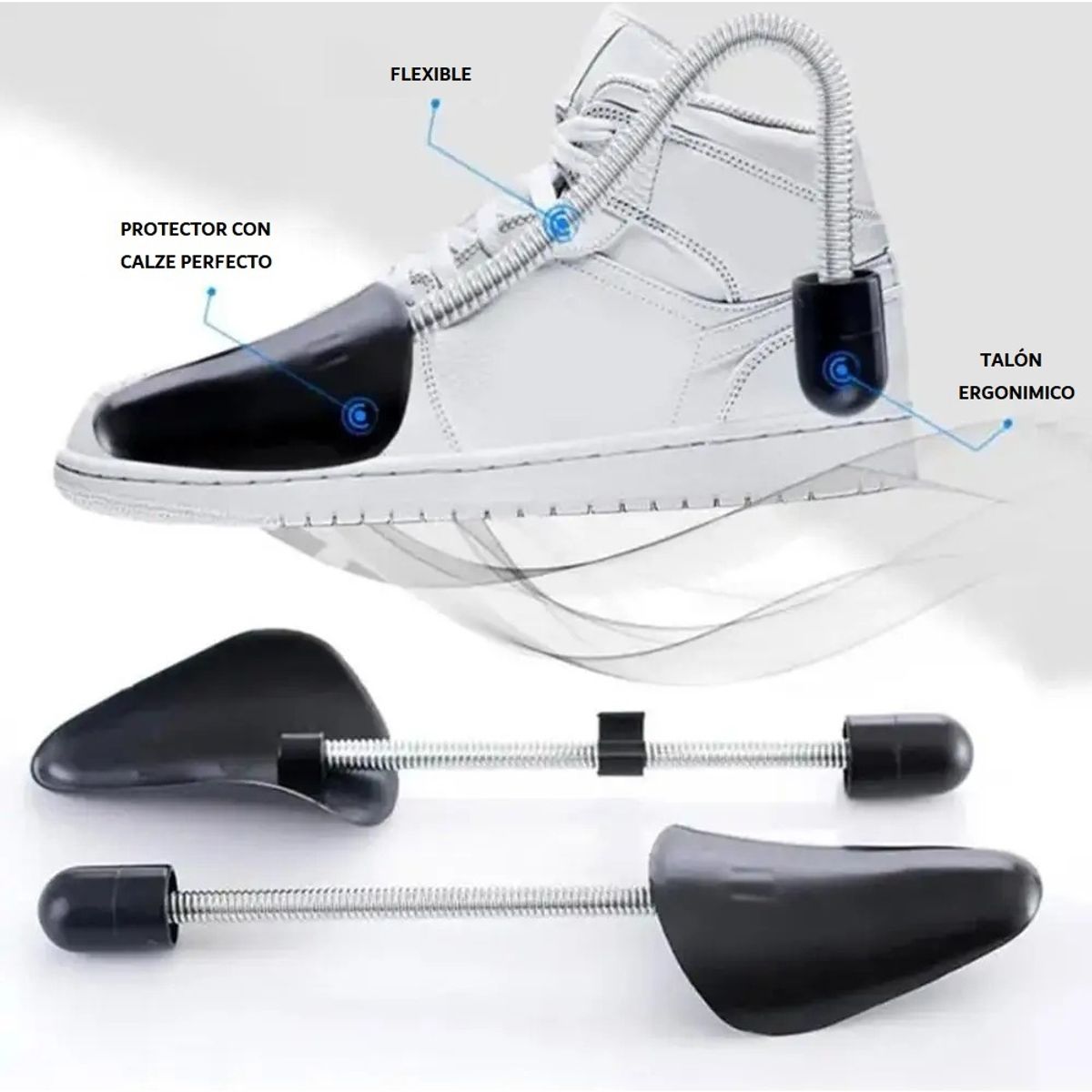 GENERICO - Hormadores Para Zapatilla - Sneaker  2 Pares