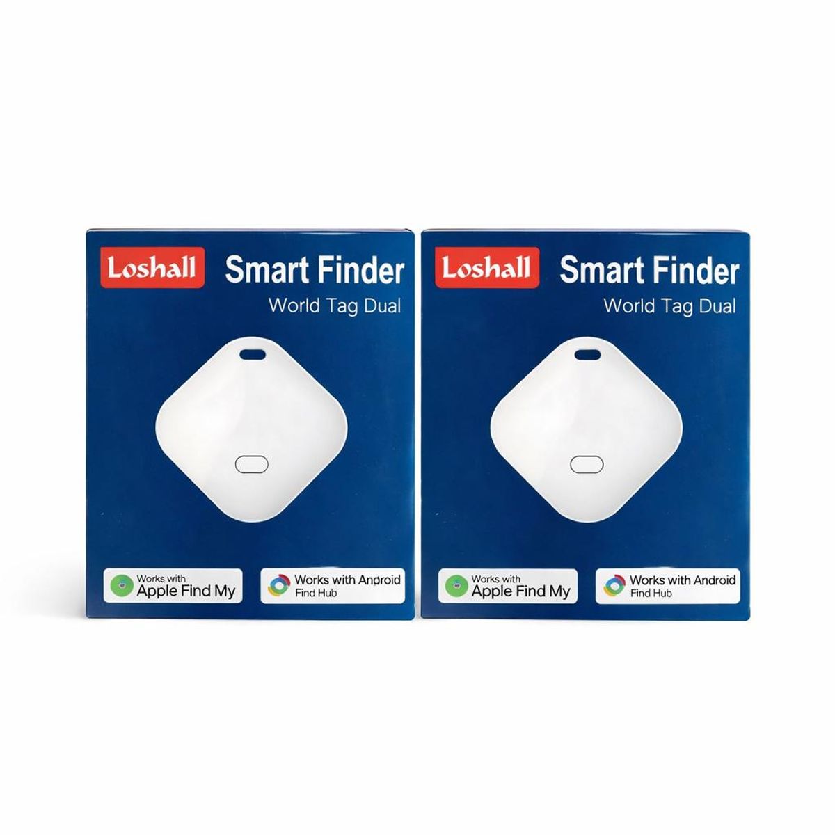 GENERICO - **PACK 2 UNIDADES**Rastreador y Localizador GPS AirTag - SmarTag, Compatible con IOS - Android