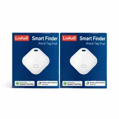GENERICO - **PACK 2 UNIDADES**Rastreador y Localizador GPS AirTag - SmartTag, Compatible con IOS - Android
