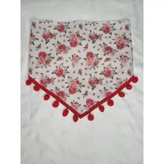 EL MUNDO DE EMMA - Bandana mascota rosas rojas talla L