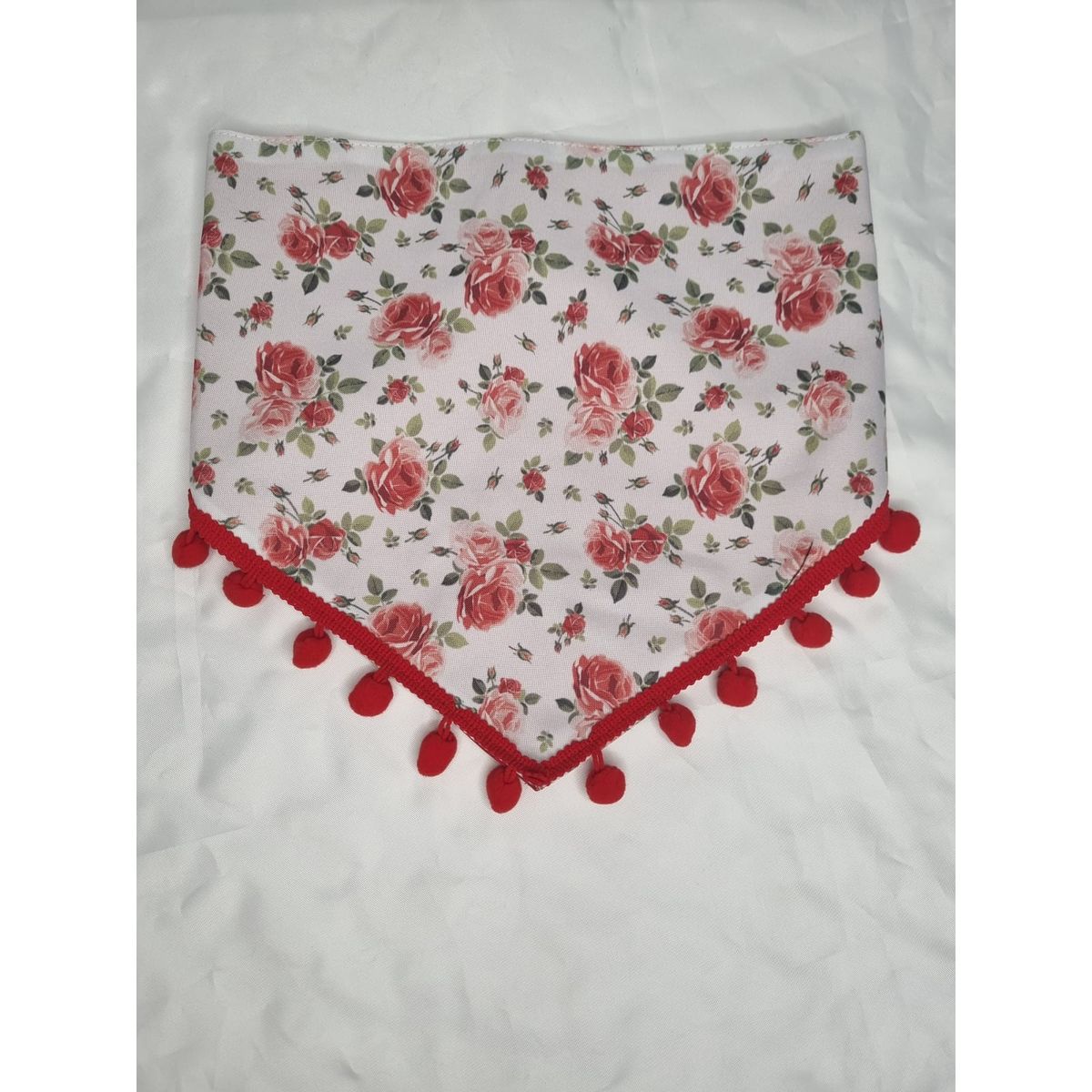 EL MUNDO DE EMMA - Bandana mascota rosas rojas talla XL
