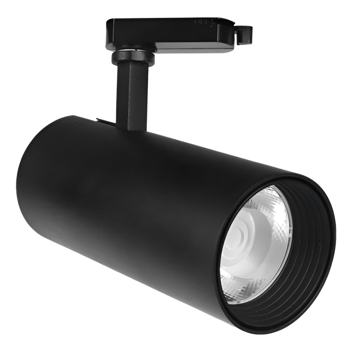 GENERICO - Foco Riel Trifásico Negro 20w 3000k Luz Cálida Profesional Negro Cálida