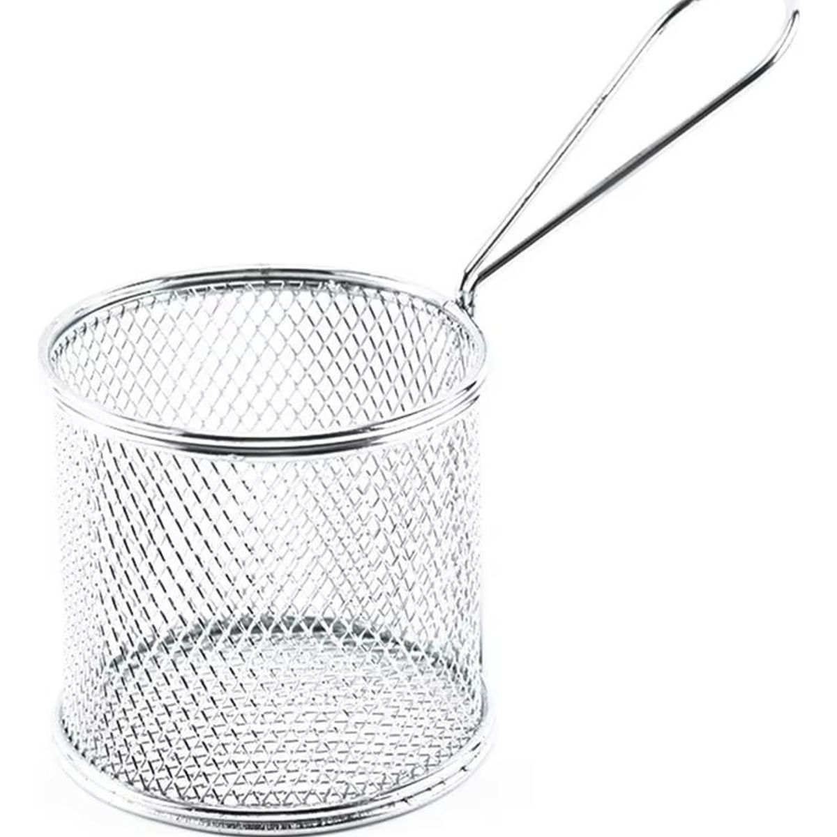 GENERICO - Mini Cesta Para Servir Papas Fritas Nuggets Canastos 10x10cm