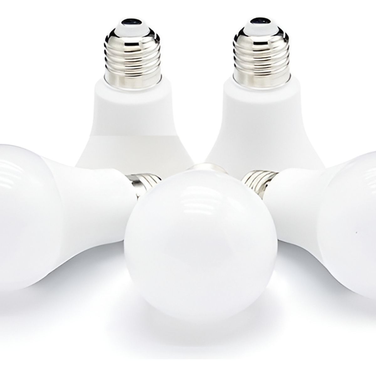 GENERICO - X5 Ampolleta Led 12w Ecohome Ledbulb E27 6000k Luz Fría Blanco Frío - 003013