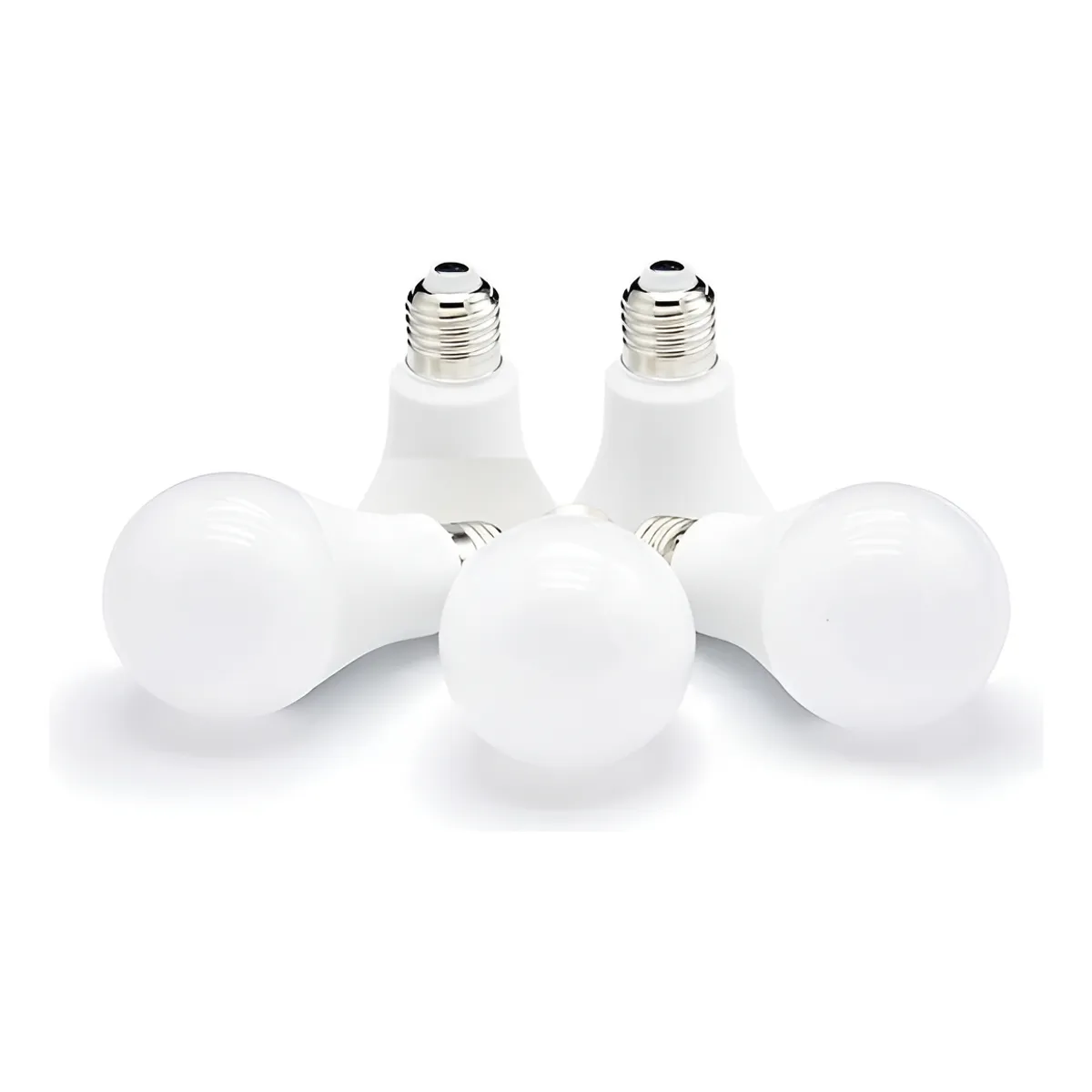 GENERICO - X5 Ampolleta Led 12w Ecohome Ledbulb E27 6000k Luz Fría Blanco Frío - 003013