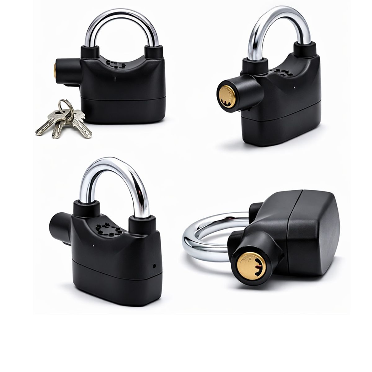 MOVI - Candado Antirrobo con Alarma- Seguridad para tu Hogar