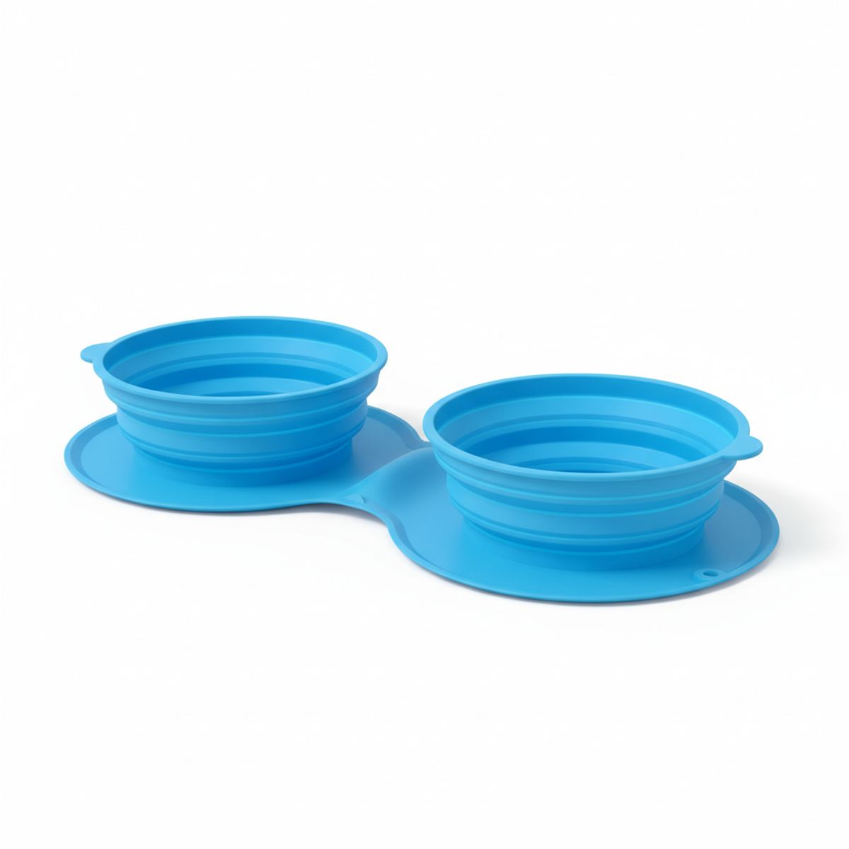 GENERICO - Mesa de Alimentación Doble Plegable para Mascotas