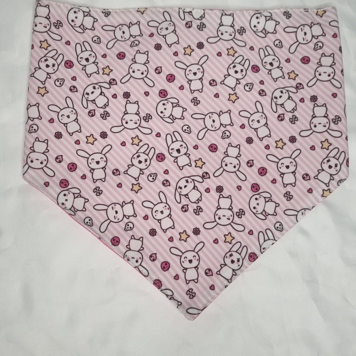 EL MUNDO DE EMMA - Bandana mascota conejito rosa talla L