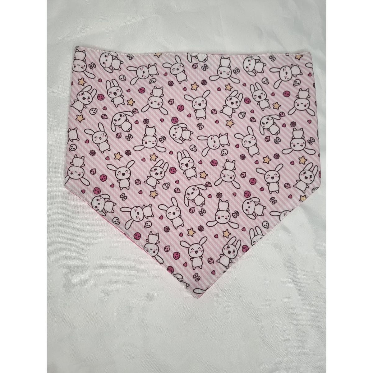 EL MUNDO DE EMMA - Bandana mascota conejito rosa talla L