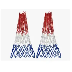 GENERICO - Set Redes De Baloncesto Repuesto Estándar Medida 53cm
