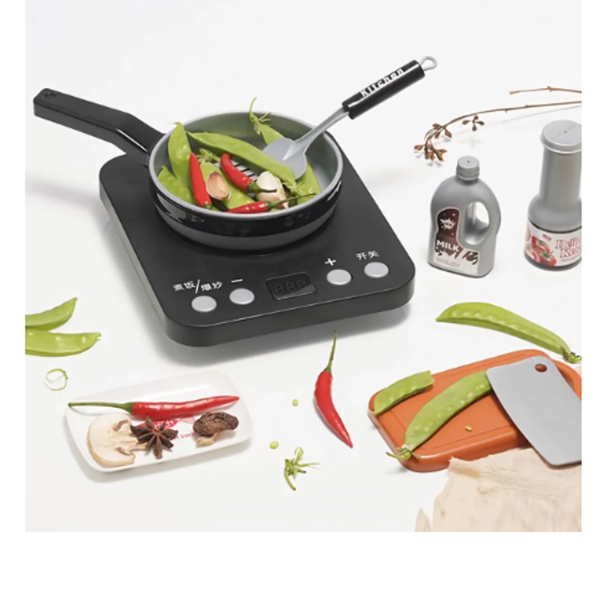 GENERICO - Set De Cocina De Juguete 36pcs Niños Juego De Mini Chef