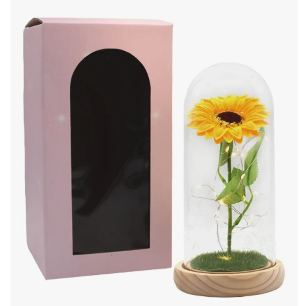 GENERICO - Girasol Eterna Girasol Artificial Para Decorar Regalos Amarillo