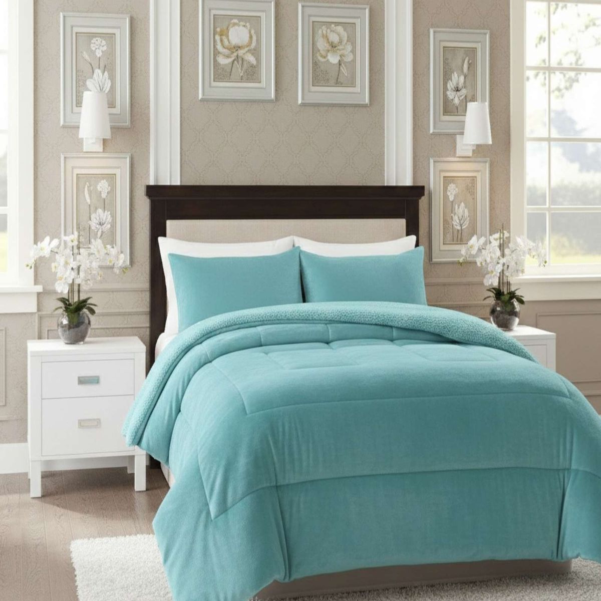 GENERICO - Cubrecama Premium Plush y Chiporro - Invierno King