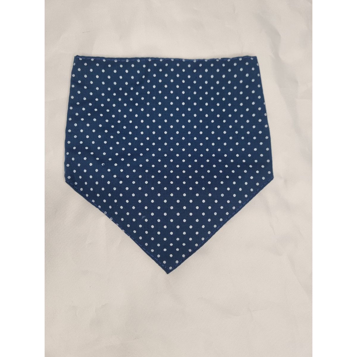 EL MUNDO DE EMMA - Bandana mascota petróleo puntos talla XS