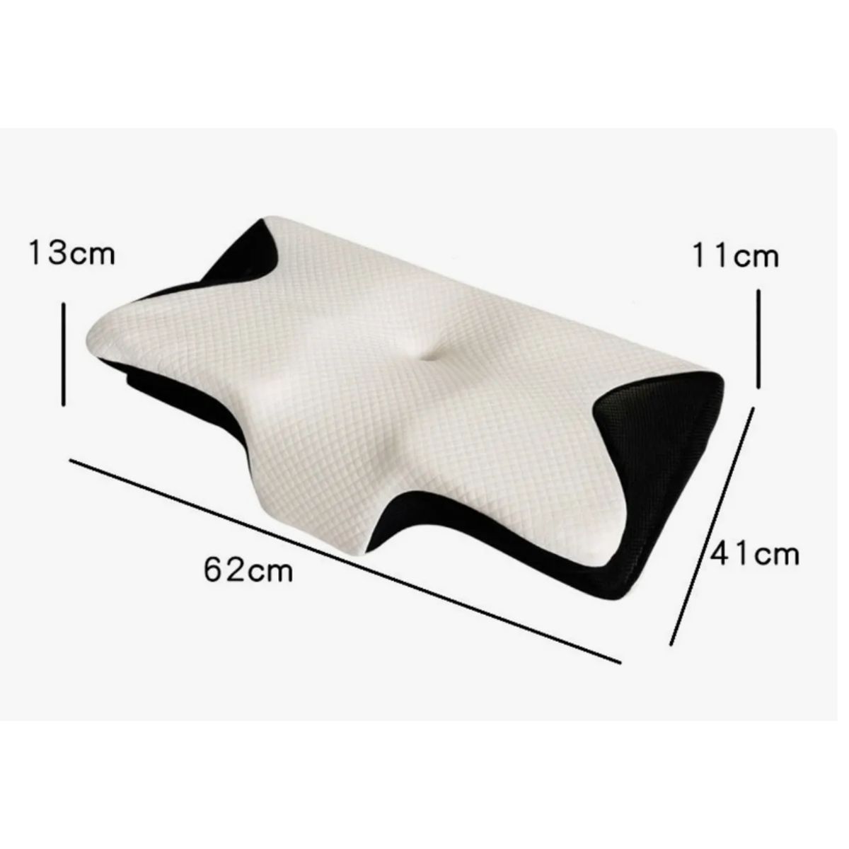 GENERICO - Almohada Cervical De Espuma Con Memoria, Almohada Ortopédica