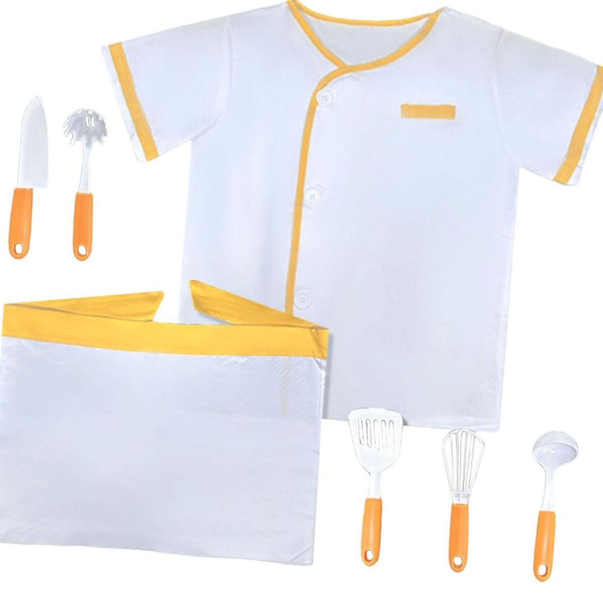 GENERICO - Juego Chef De Cocina Para Niño Rol De Chef Disfraz